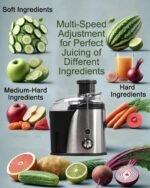 ⁦عصارة فواكهة وخضروات كهربائية بالطرد المركزي RAF⁩ - الصورة ⁦3⁩